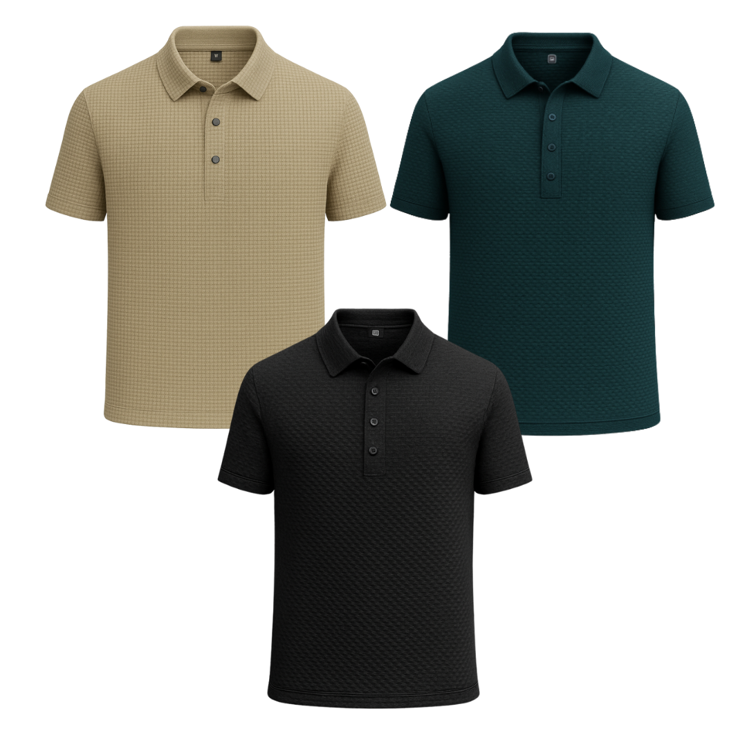 Kit Camisa Polo Tayler Premium – Compre 1, Leve 3 [Promoção]