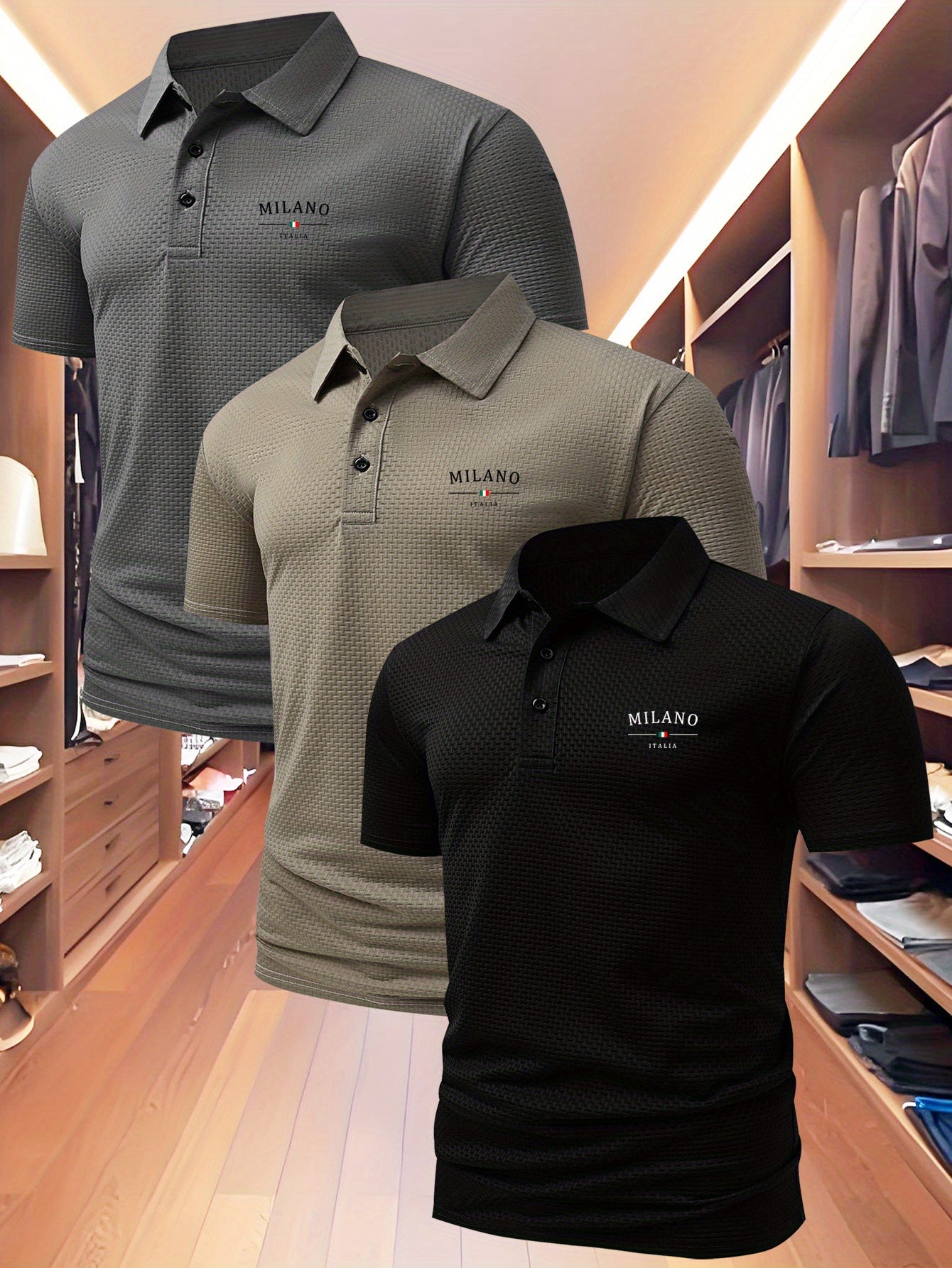 PAGUE 1 LEVE 3 - Camisa Polo Milano Premium + BRINDE
