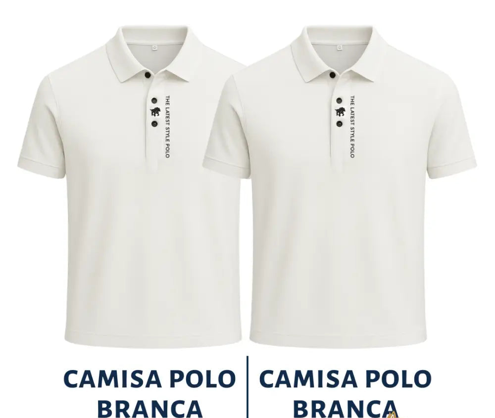 Camisa Polo Alfa Style - Compre 1 leve 2 [PROMOÇÃO]