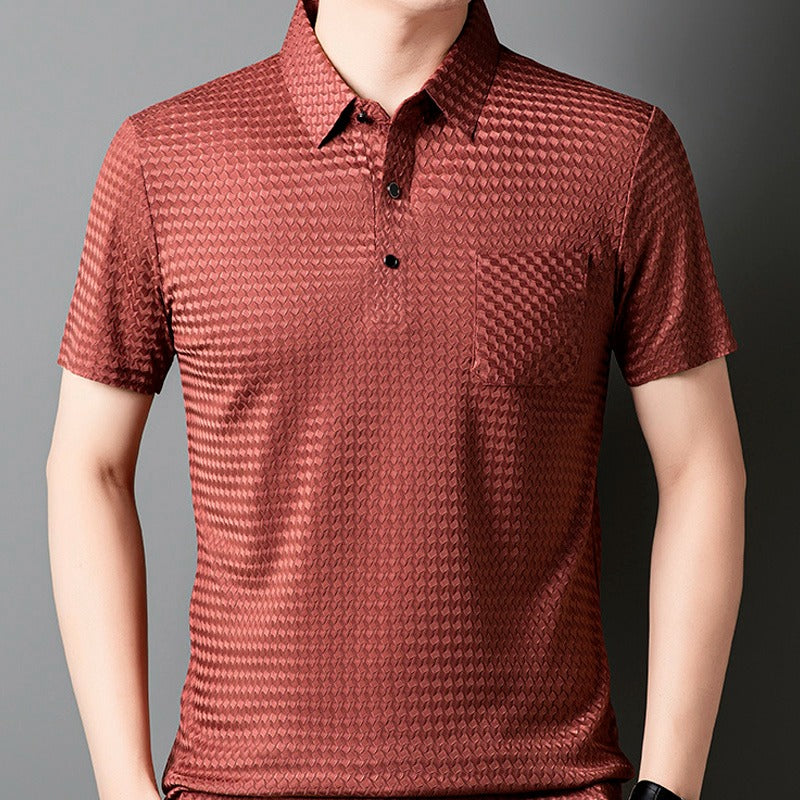 [Leve 5 Pague 3] Camisa Masculina Lunox em Seda Gelo e Poliéster (Conforto e Estilo Implacável)